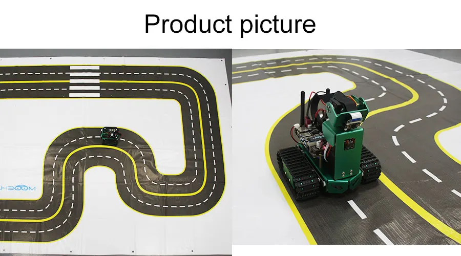 AI Visual Automatic Drive Autopilot Track Map