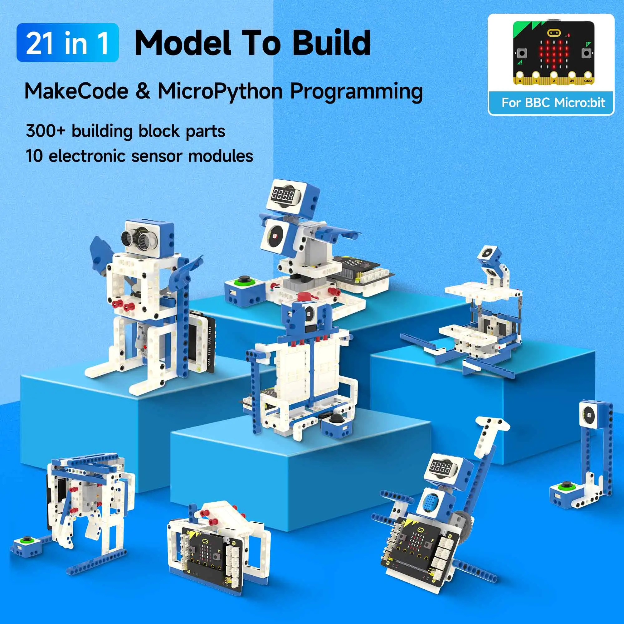 21 in 1 Microbit V2 Robotics Kit 21 in 1 Microbit V2 Robotics Kit