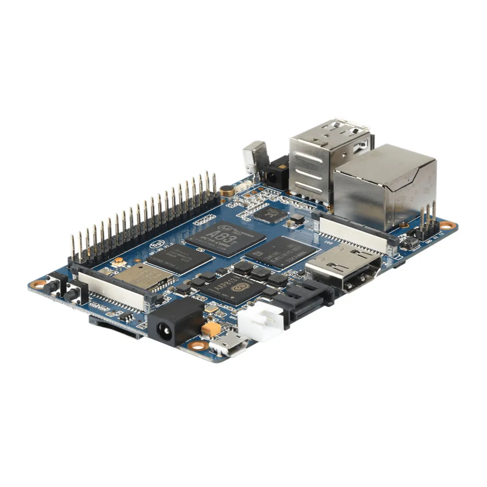 Banana Pi M3 Allwinner A83T Octa-core 1.8GHz Powerful CPU board with 8GEMM Banana Pi M3 Allwinner A83T Octa-core 1.8GHz Powerful CPU board with 8GEMM