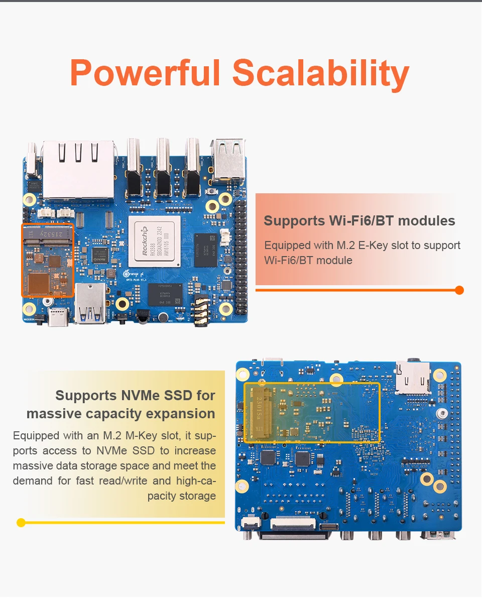 Orange Pi5 Plus Demo Development Board
