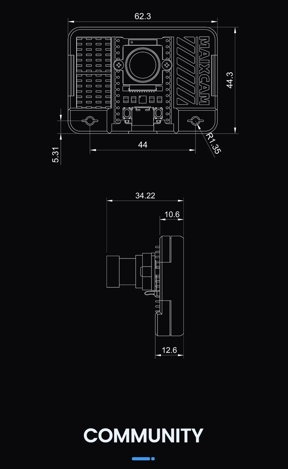 Sipeed MaixCAM Development Board