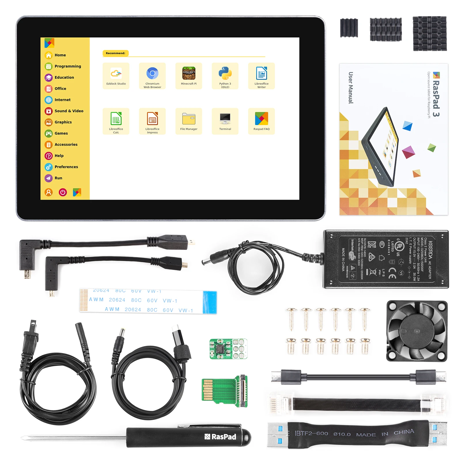 RasPad 3.0 – an All-in-One Tablet for Raspberry Pi with 10.1″ Touchscreen RasPad 3.0 - an All-in-One Tablet for Raspberry Pi with 10.1