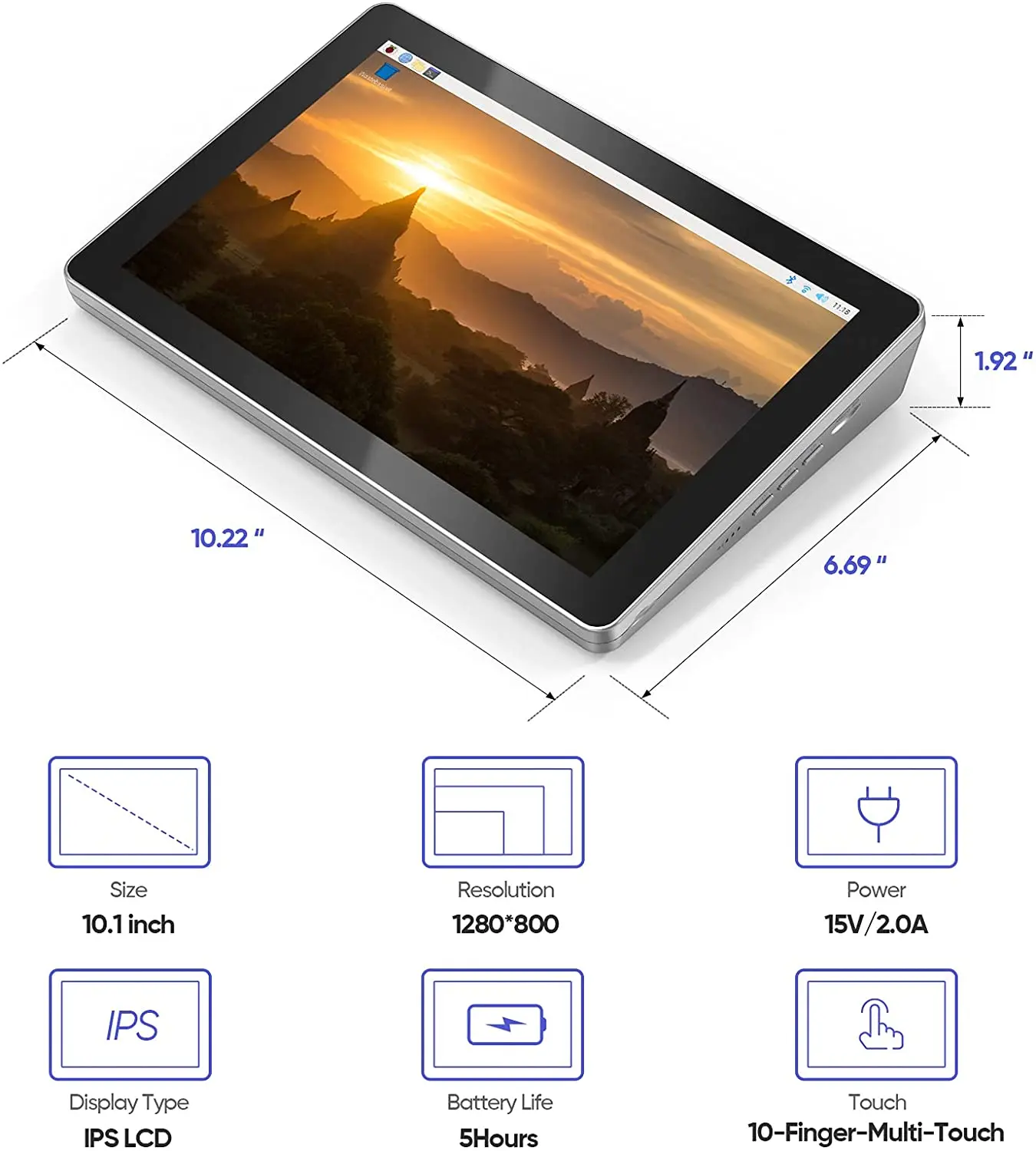 RasPad 3.0 – an All-in-One Tablet for Raspberry Pi with 10.1″ Touchscreen RasPad 3.0 - an All-in-One Tablet for Raspberry Pi with 10.1