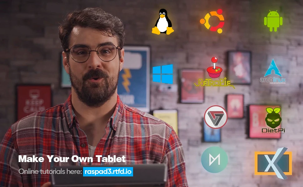RasPad 3.0 - an All-in-One Tablet for Raspberry Pi with 10.1