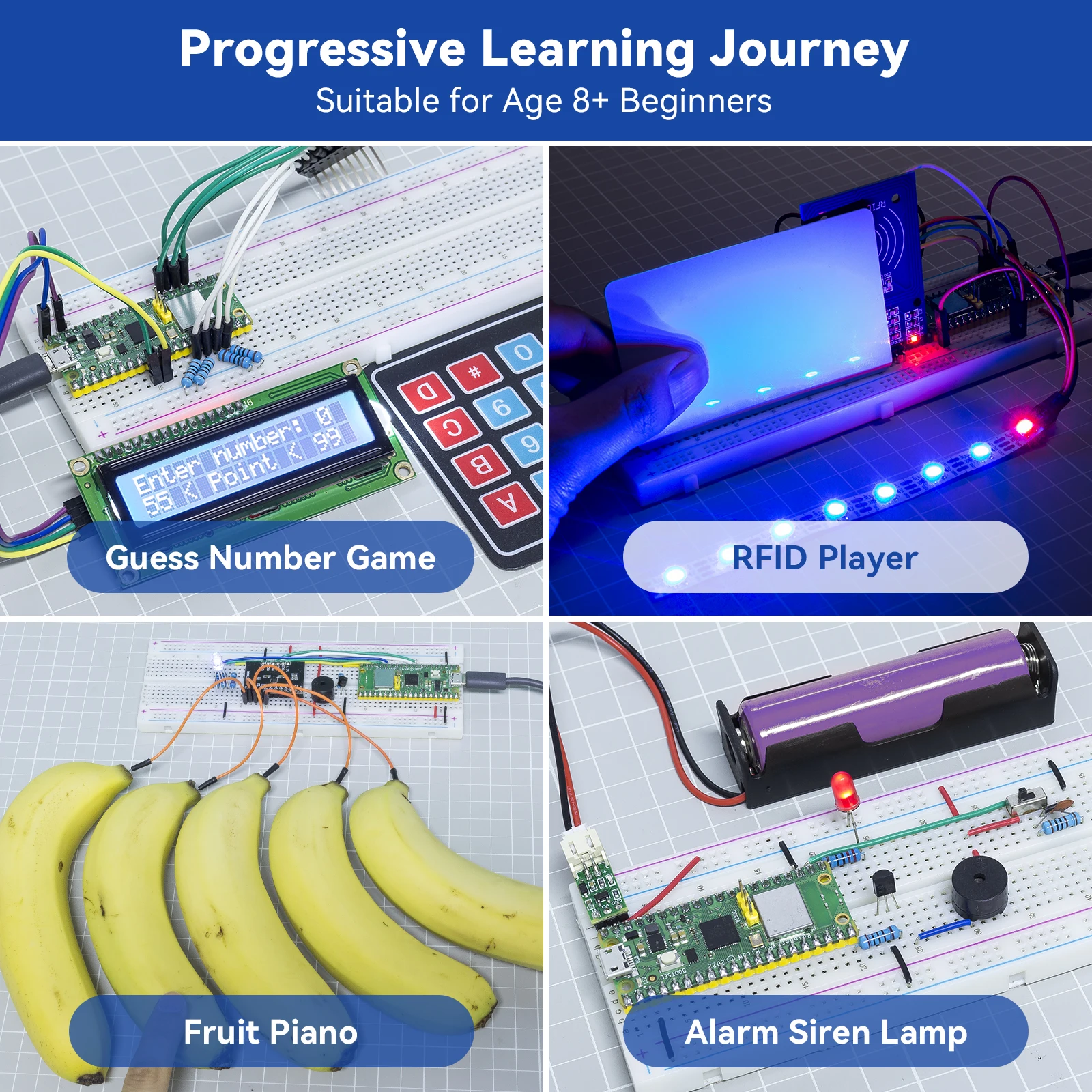 Ultimate Starter Kit for Raspberry Pi Pico Ultimate Starter Kit for Raspberry Pi Pico