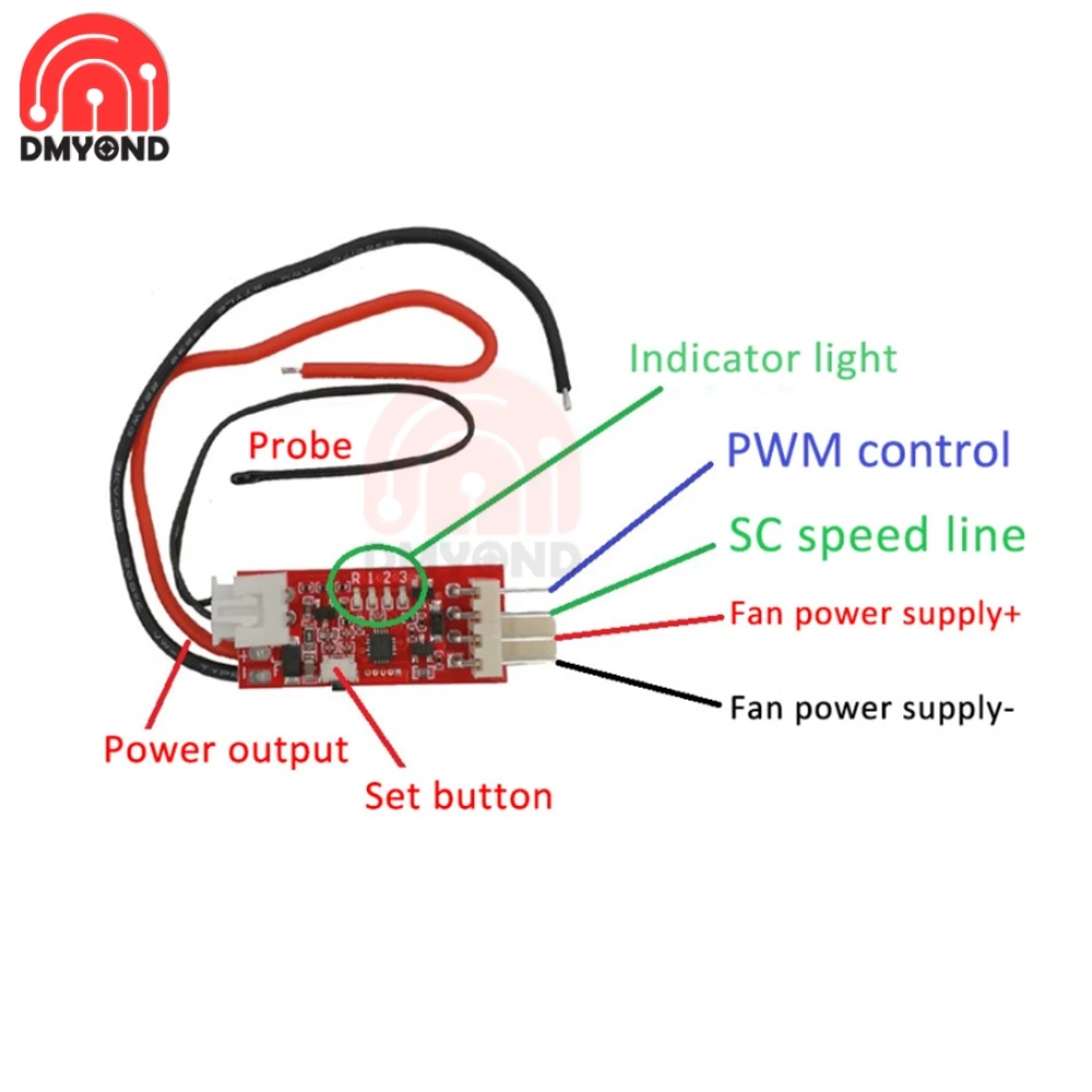 Fan Temperature Speed Controller Fan Temperature Speed Controller