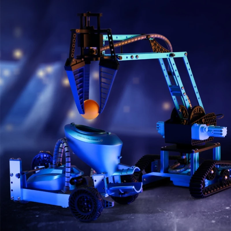 Remote Control Alloy Car Mecha Manipulator Launch Water Bomb Track All-round 2.4G Walking Multi-function Robotic Arm RC Car Toys Remote Control Alloy Car Mecha Manipulator Launch Water Bomb Track All-round 2.4G Walking Multi-function Robotic Arm RC Car Toys