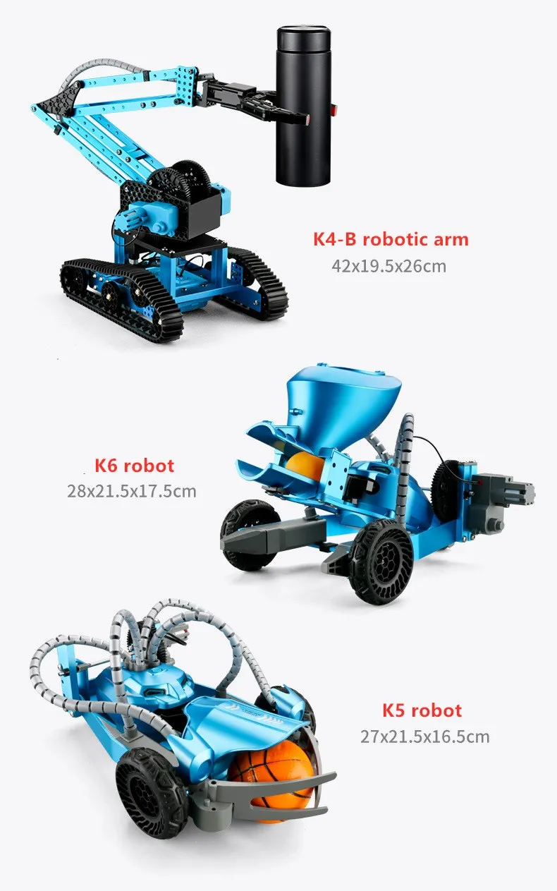 Remote Control Alloy Car Mecha Manipulator Launch Water Bomb Track All-round 2.4G Walking Multi-function Robotic Arm RC Car Toys