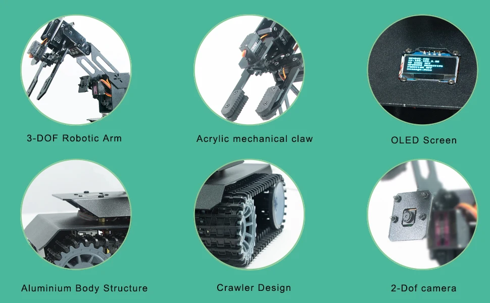 RaspTank Pro Smart Robot Car for Raspberry Pi