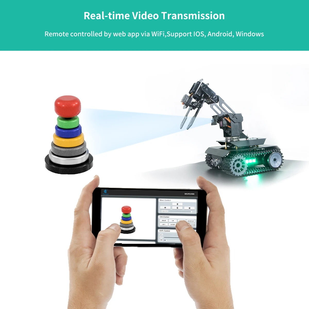 RaspTank Pro Smart Robot Car for Raspberry Pi