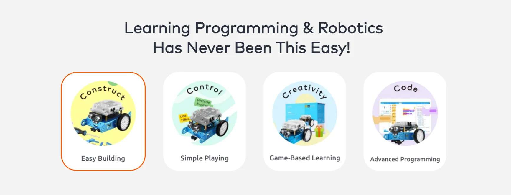 Makeblock Mbot DIY Smart Robot Car Kit Makeblock Mbot DIY Smart Robot Car Kit