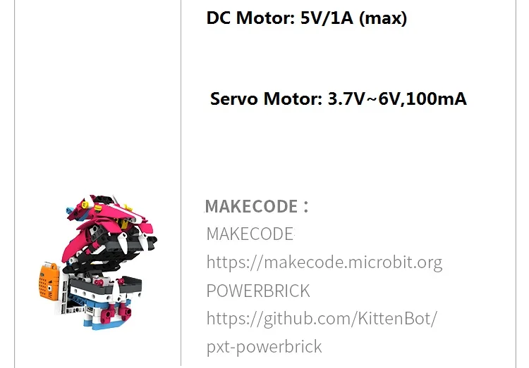 KittenBot All in One Power Brick Building Block for Micro:bit Micro Python KittenBot All in One Power Brick Building Block for Micro:bit Micro Python