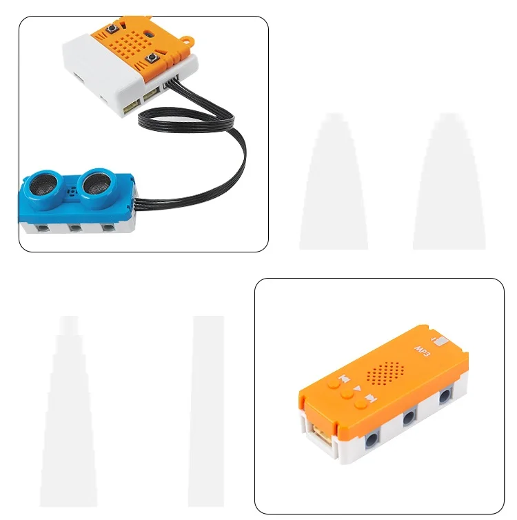 KittenBot All in One Power Brick Building Block for Micro:bit Micro Python KittenBot All in One Power Brick Building Block for Micro:bit Micro Python