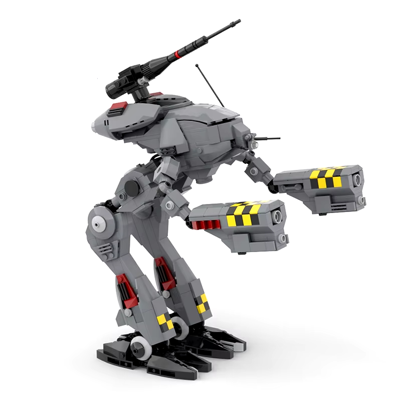 BuildMoc BattleTechs Marauder MAD-3R and Flea Mecha Robot Building Block Set High-tech Mech Model Toys for Kids Gifts