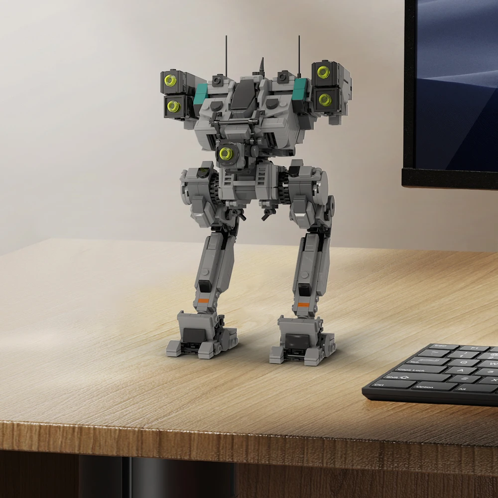 BuildMoc BattleTechs Marauder MAD-3R and Flea Mecha Robot Building Block Set High-tech Mech Model Toys for Kids Gifts BuildMoc BattleTechs Marauder MAD-3R and Flea Mecha Robot Building Block Set High-tech Mech Model Toys for Kids Gifts