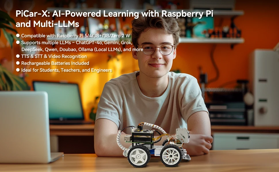 SunFounder Smart Video Robot Car Kit SunFounder Smart Video Robot Car Kit