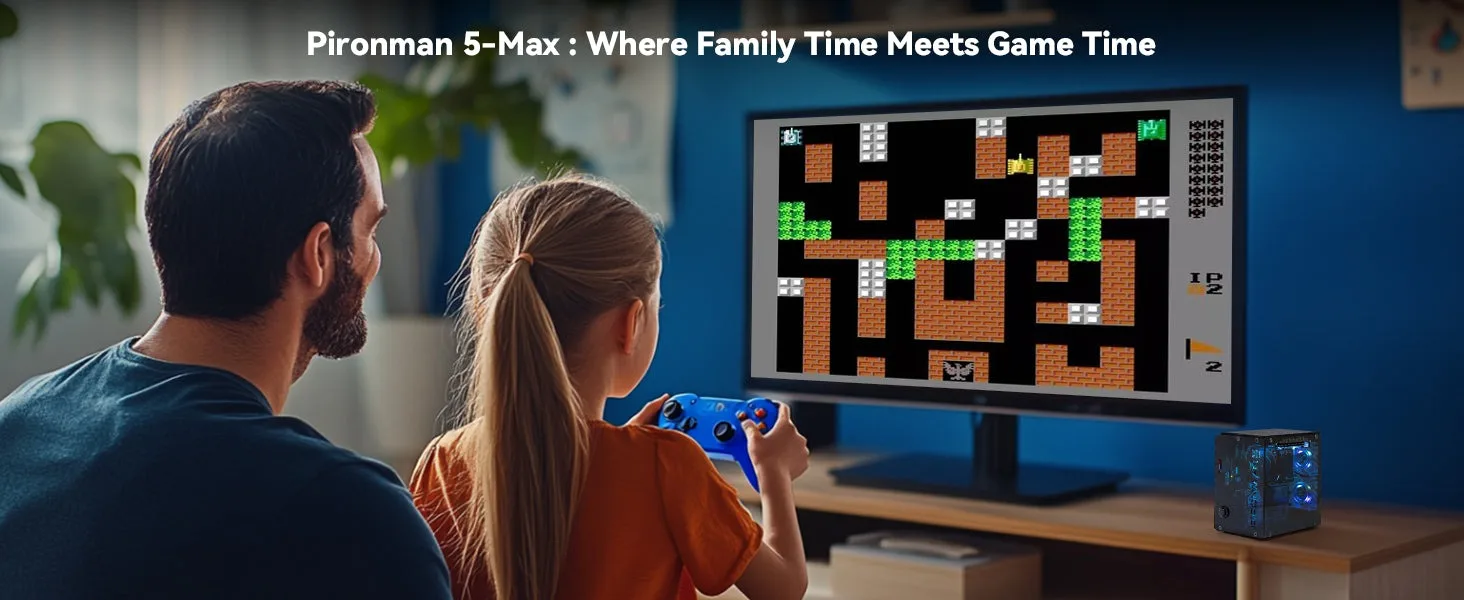 Pironman 5-MAX Dual NVMe M.2 SSD PCIe PC Case Pironman 5-MAX Dual NVMe M.2 SSD PCIe PC Case