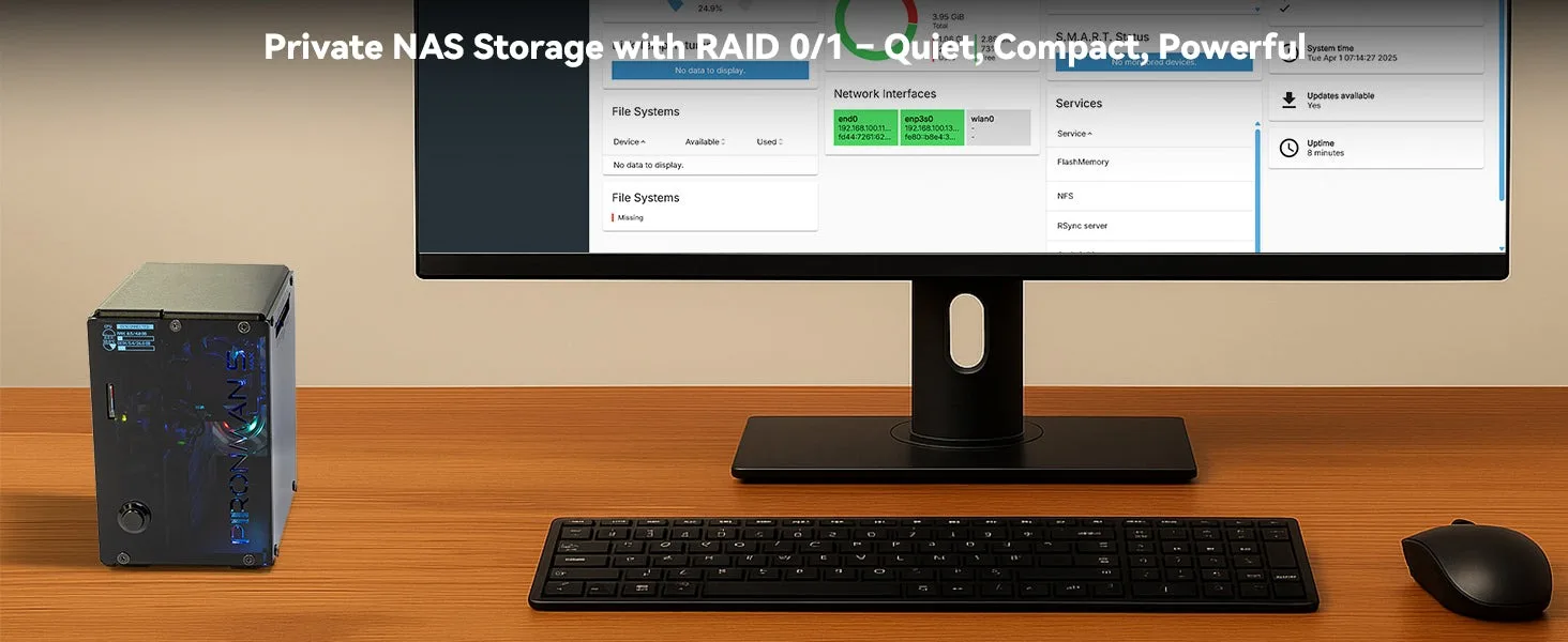 Pironman 5-MAX Dual NVMe M.2 SSD PCIe PC Case Pironman 5-MAX Dual NVMe M.2 SSD PCIe PC Case