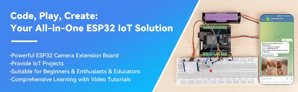 SunFounder ESP32 Ultimate Starter Kit