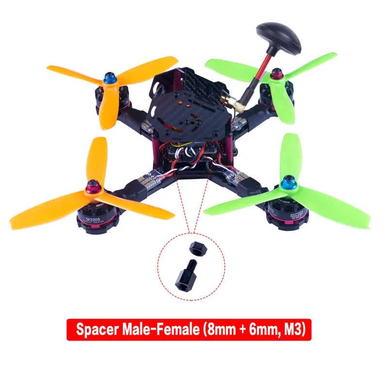 SunFounder 210Pcs Assorted M3 M2.5 Nylon Screws Nut Standoffs Spacers SunFounder 210Pcs Assorted M3 M2.5 Nylon Screws Nut Standoffs Spacers