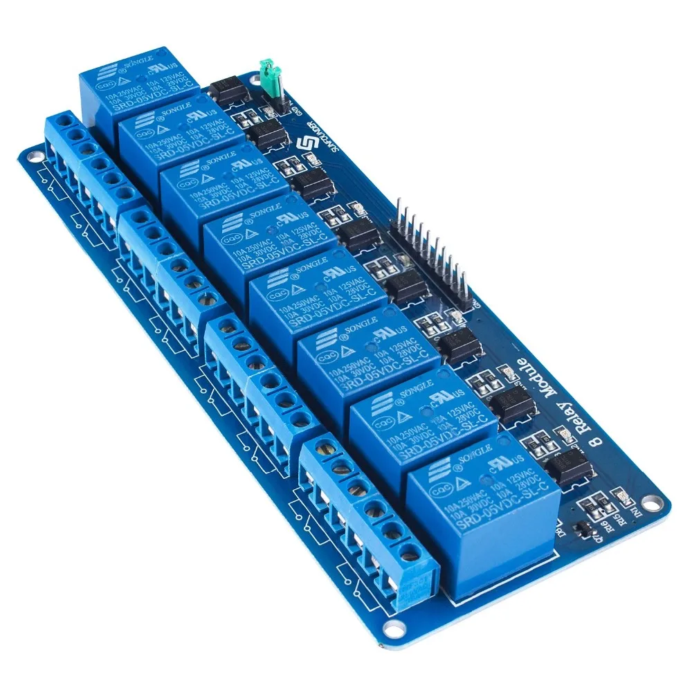 SunFounder 4 Channel 5V Relay Shield Module SunFounder 4 Channel 5V Relay Shield Module