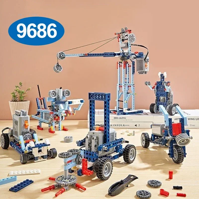 STEM 9686 Technical Building Blocks Multi Programming Educational Kit STEM 9686 Technical Building Blocks Multi Programming Educational Kit