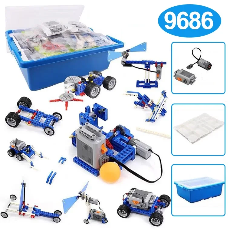 STEM 9686 Technical Building Blocks Multi Programming Educational Kit