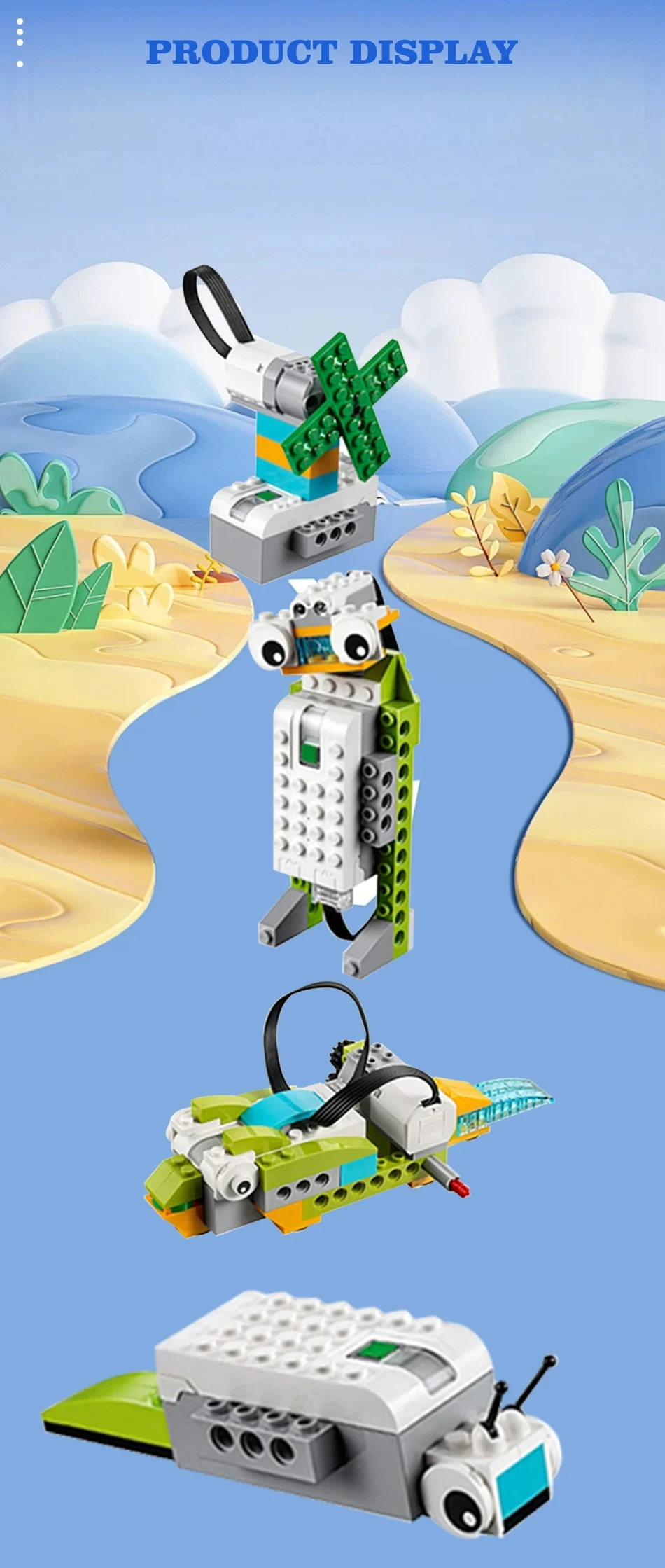 280PCS Parts WeDo 2.0 Robotics Construction Core Set Building Blocks