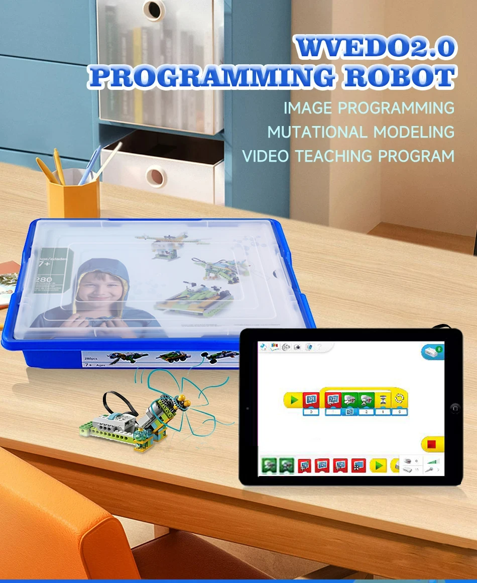 280PCS Parts WeDo 2.0 Robotics Construction Core Set Building Blocks