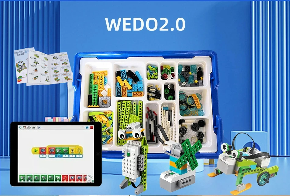 280PCS Parts WeDo 2.0 Robotics Construction Core Set Building Blocks