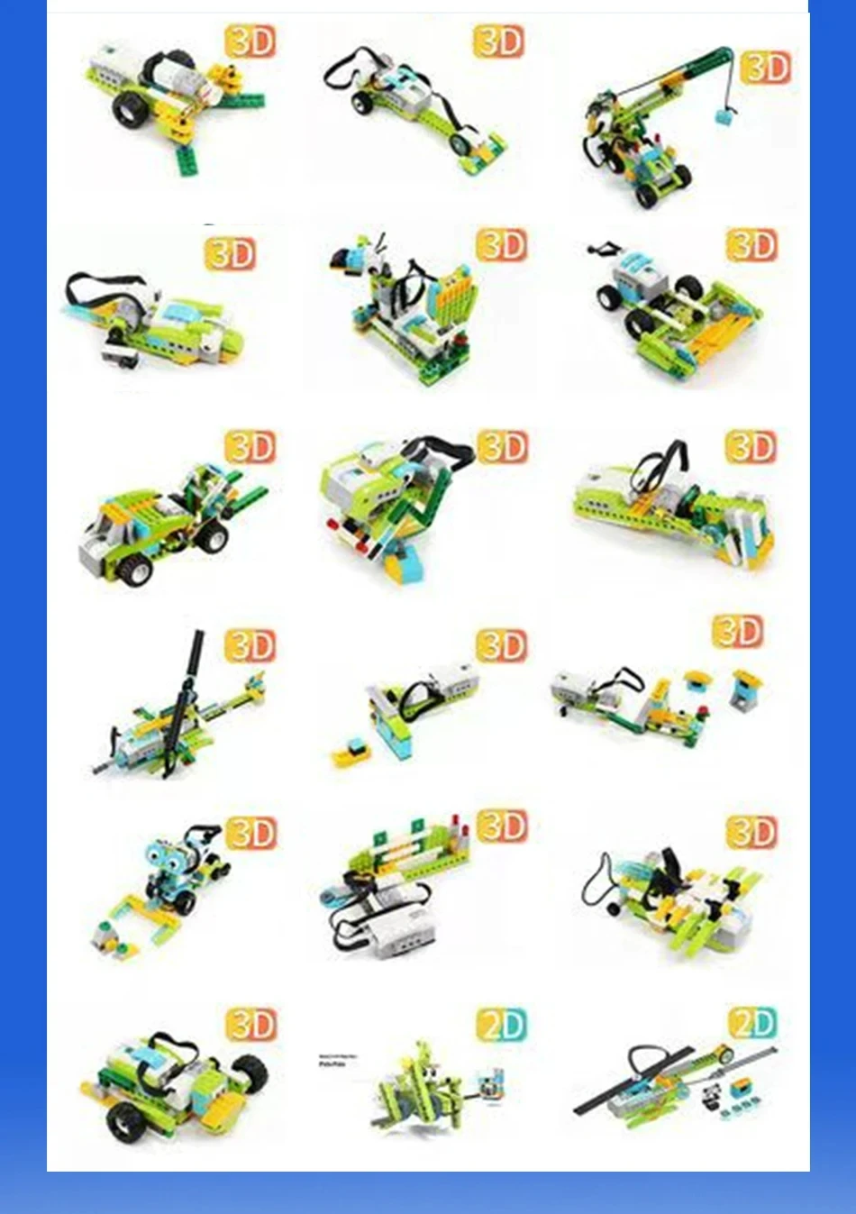 280PCS Parts WeDo 2.0 Robotics Construction Core Set Building Blocks