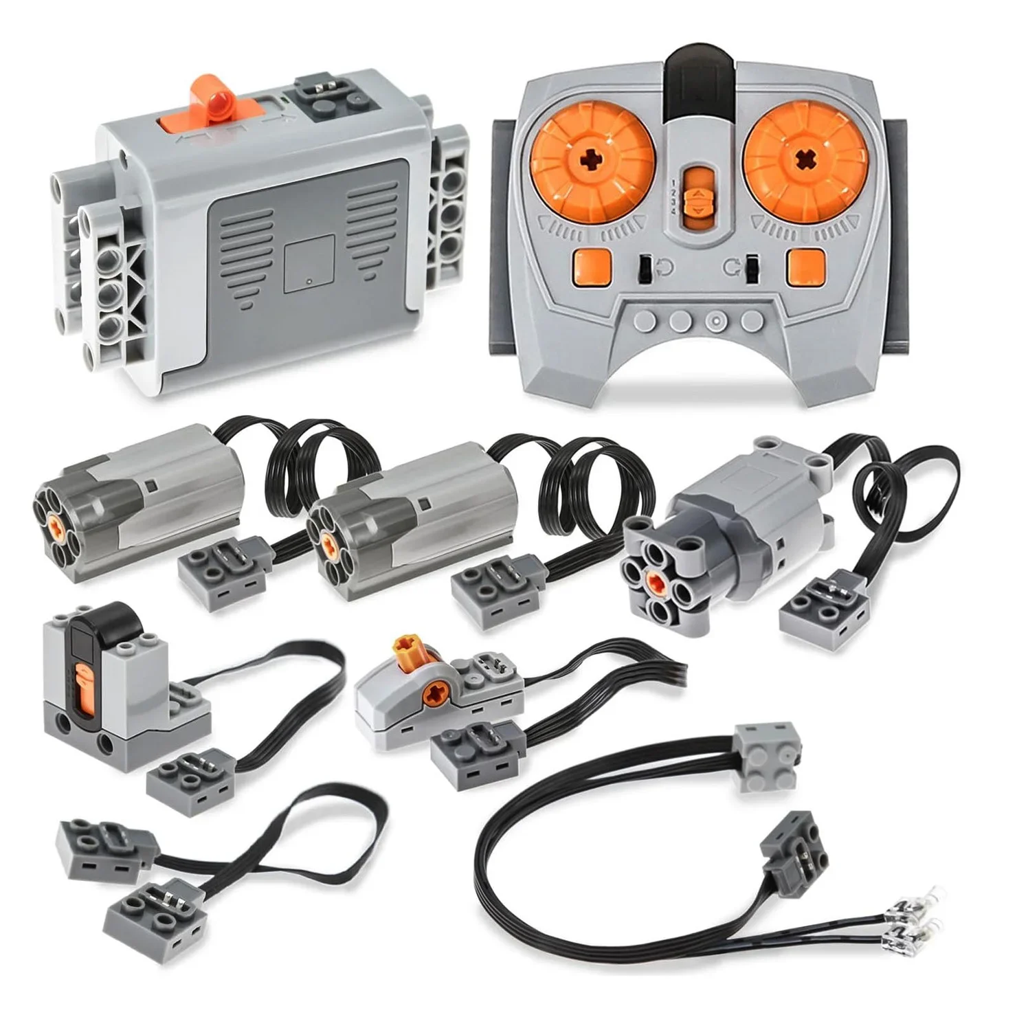 M/L Motor MOC Blocks Set High-Tech Parts Power Functions With Infrared Remote Control