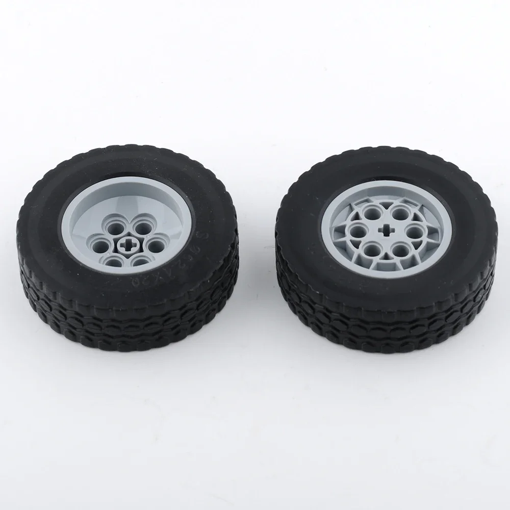 62.4*20mm Tires + Wheels Moc Building Blocks