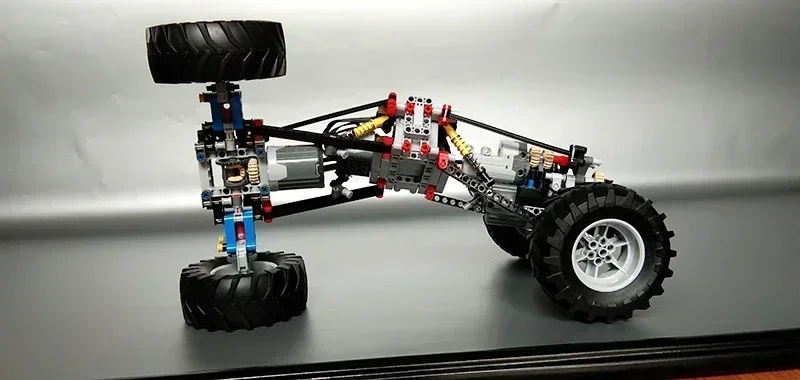 4WD RC Car Chassis Climbing Vehicle Model Building Blocks