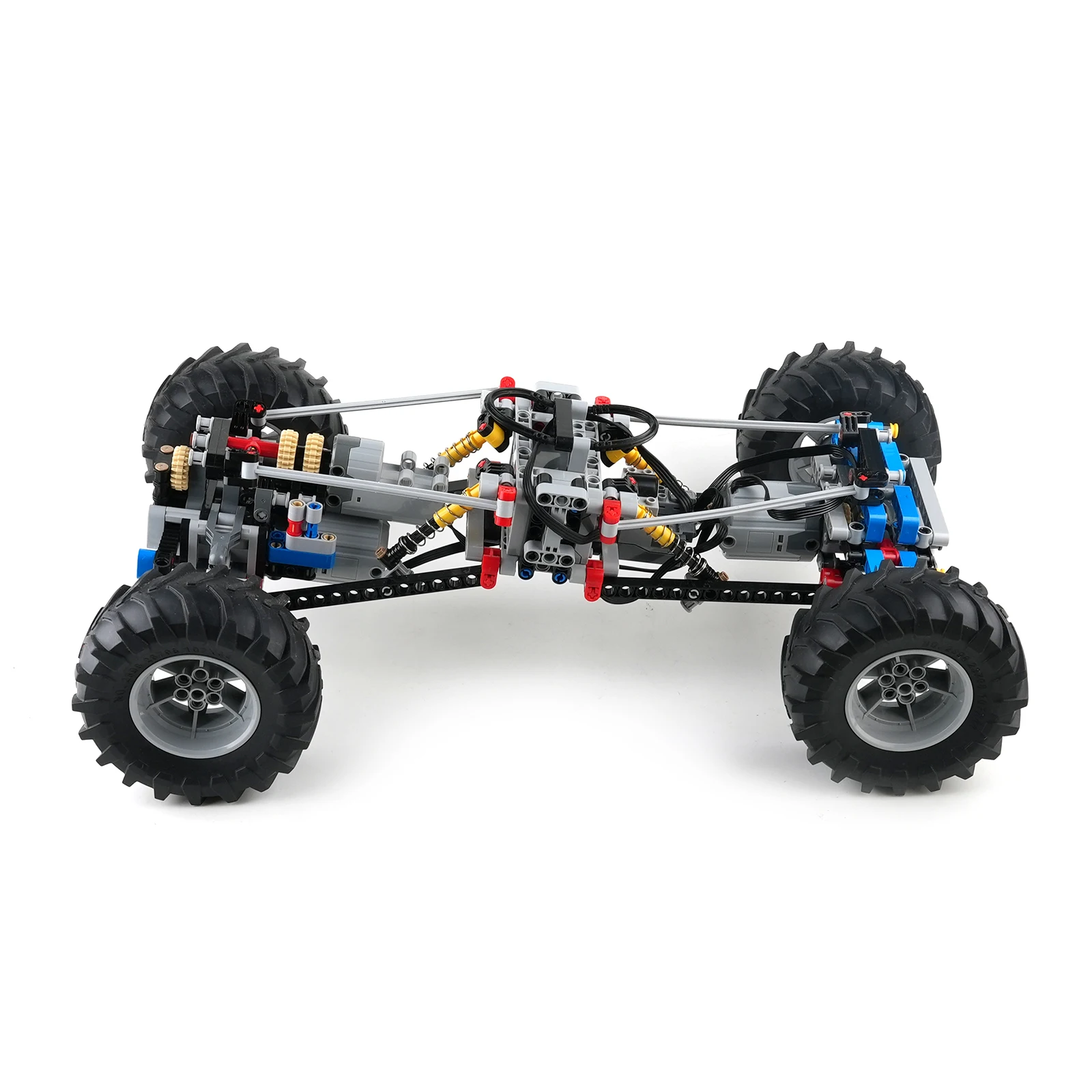 4WD RC Car Chassis Climbing Vehicle Model Building Blocks