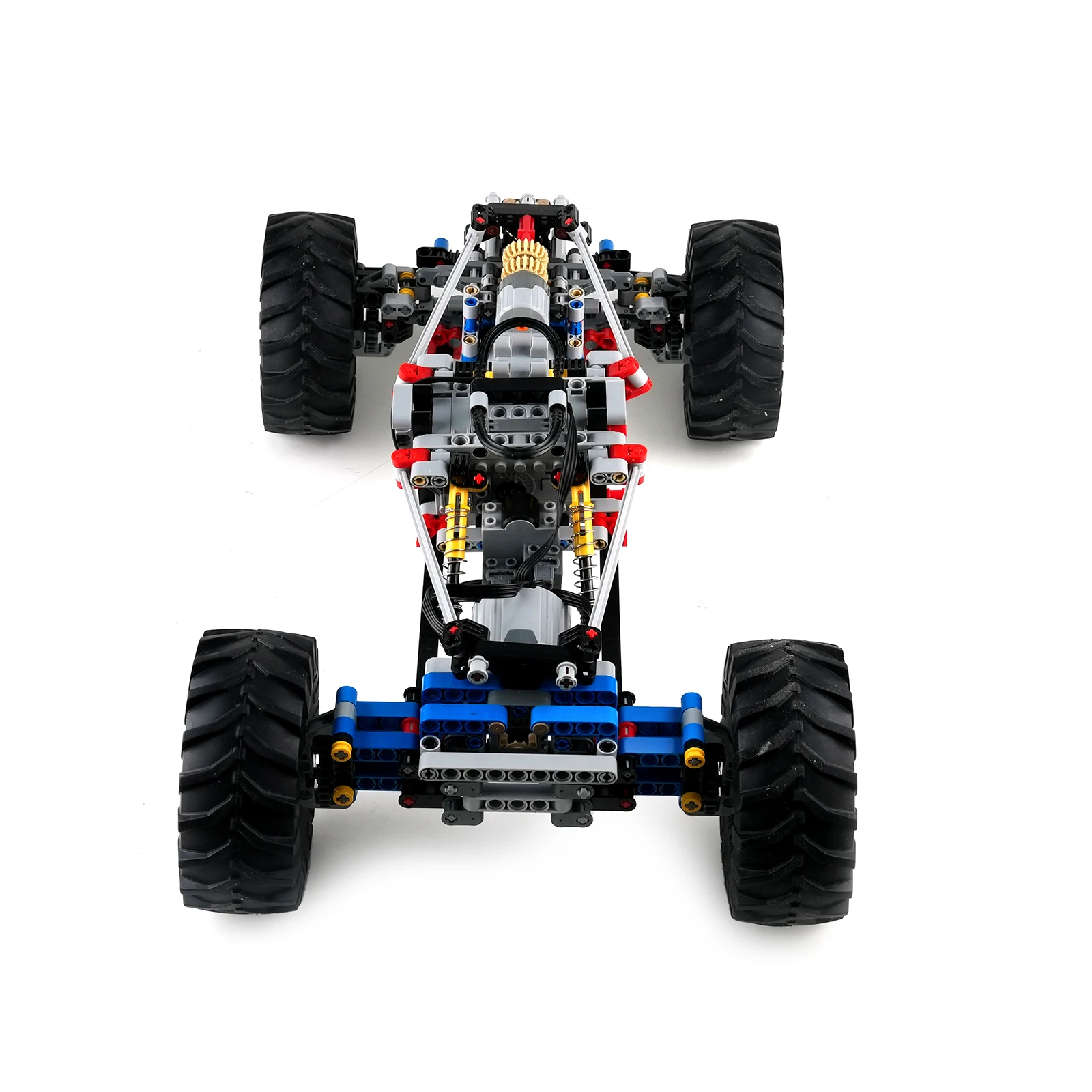 4WD RC Car Chassis Climbing Vehicle Model Building Blocks