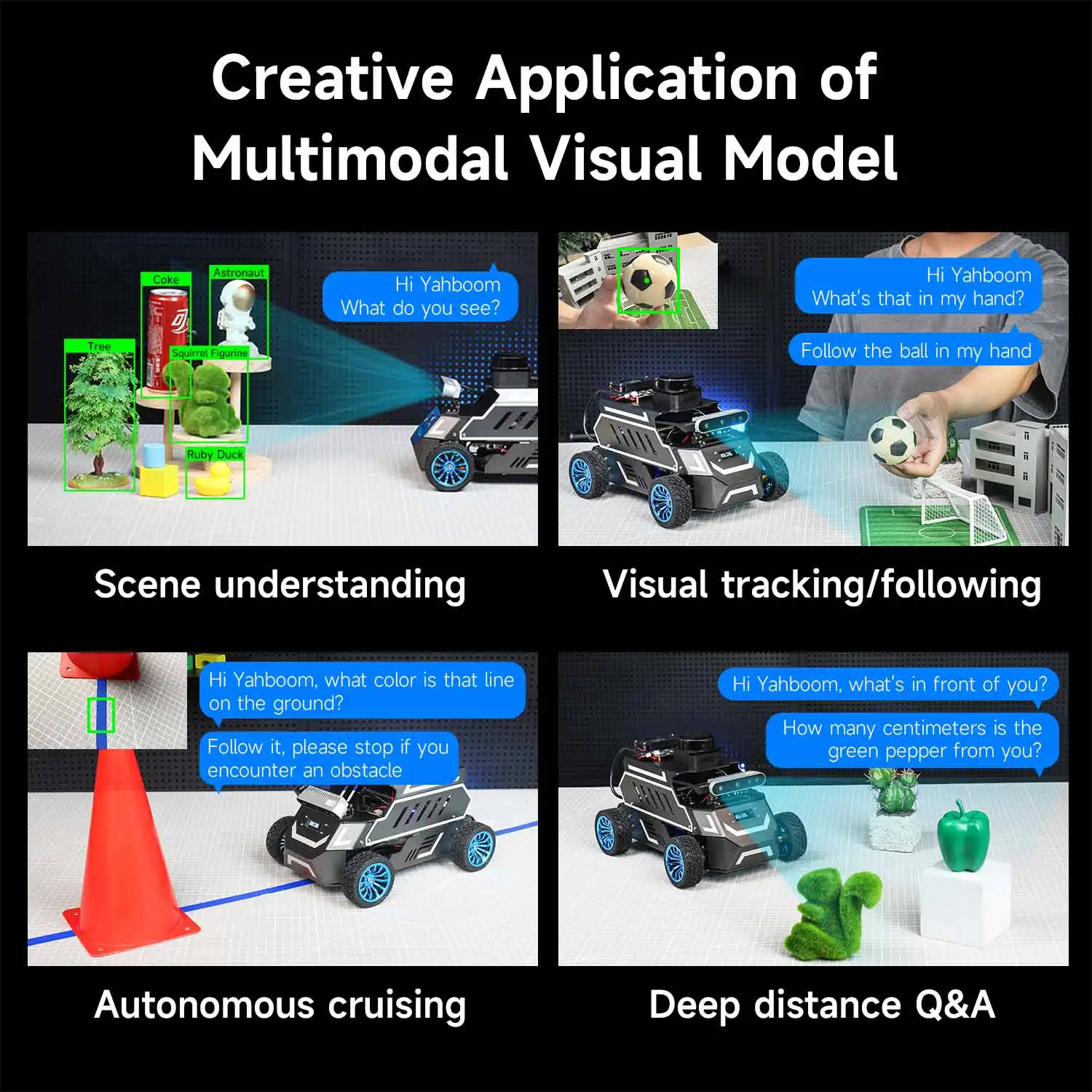 ROSMASTER A1 AI Large Model Programmable Robot Ackerman Structure ROS2-HUMBLE Lidar SLAM Mapping Navigation Autonomous Driving ROSMASTER A1 AI Large Model Programmable Robot Ackerman Structure ROS2-HUMBLE Lidar SLAM Mapping Navigation Autonomous Driving