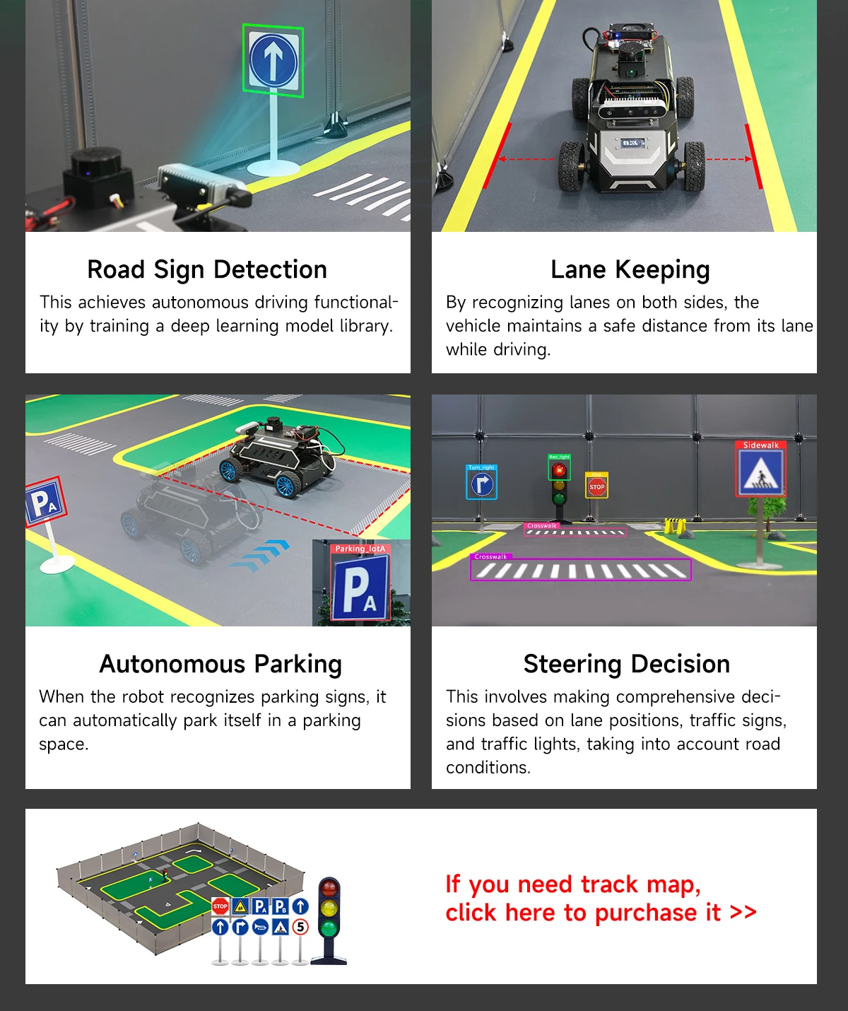 ROSMASTER A1 AI Large Model Programmable Robot Ackerman Structure ROS2-HUMBLE Lidar SLAM Mapping Navigation Autonomous Driving