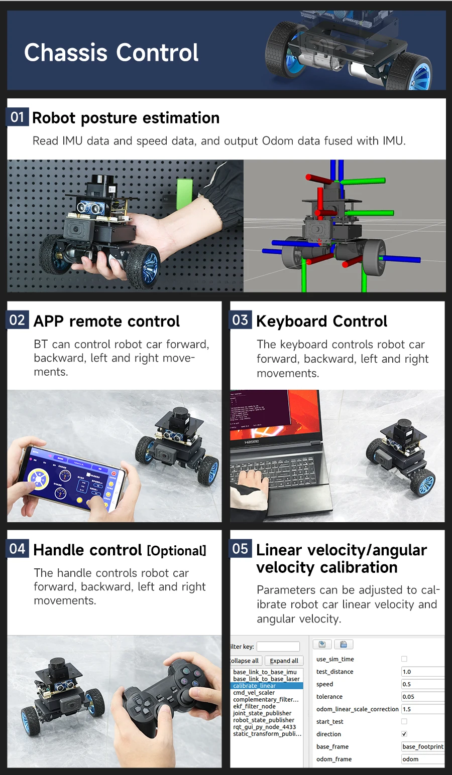 Yahboom MicroROS Self-Balancing Robot Car Kit With MPU6050 Lidar Ultrasonic Module ROS-HUMBLE Virtual Machine as Master Control