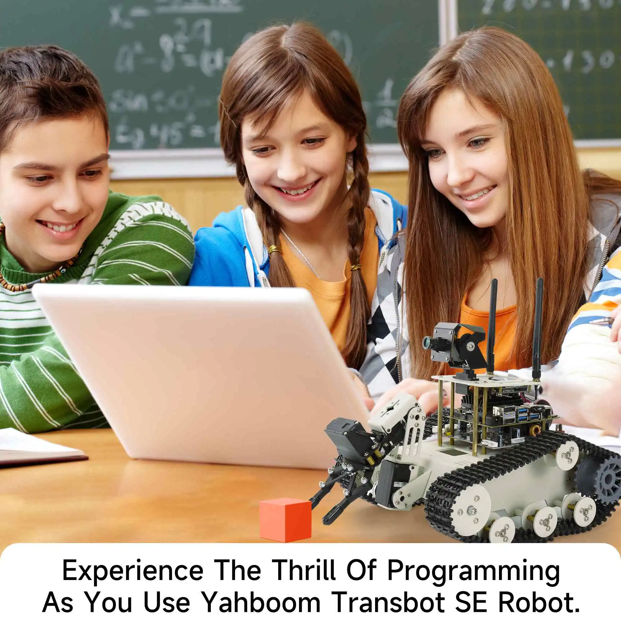 Transbot SE ROS Robot AI Vision Tank Car with 2DOF Camera PTZ Python Programing MoveIt simulation for Jetson NANO Raspberry Pi 5 Transbot SE ROS Robot AI Vision Tank Car with 2DOF Camera PTZ Python Programing MoveIt simulation for Jetson NANO Raspberry Pi 5