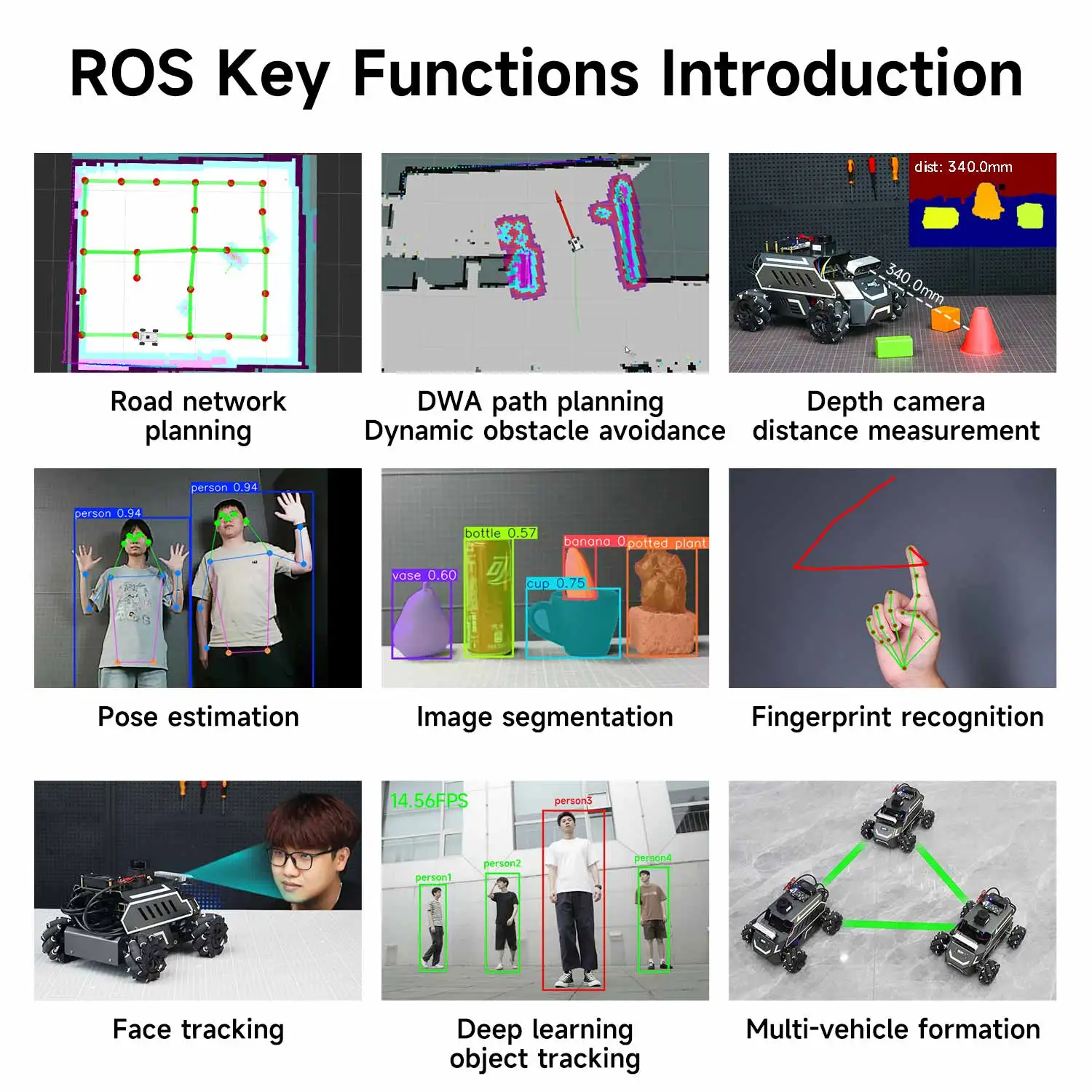 ROSMASTER M1 AI Large Model Embodied Intelligence Educational Robot Support 3D Depth Vision Jetson/Raspberry Pi/RDK X5 Control ROSMASTER M1 AI Large Model Embodied Intelligence Educational Robot Support 3D Depth Vision Jetson/Raspberry Pi/RDK X5 Control