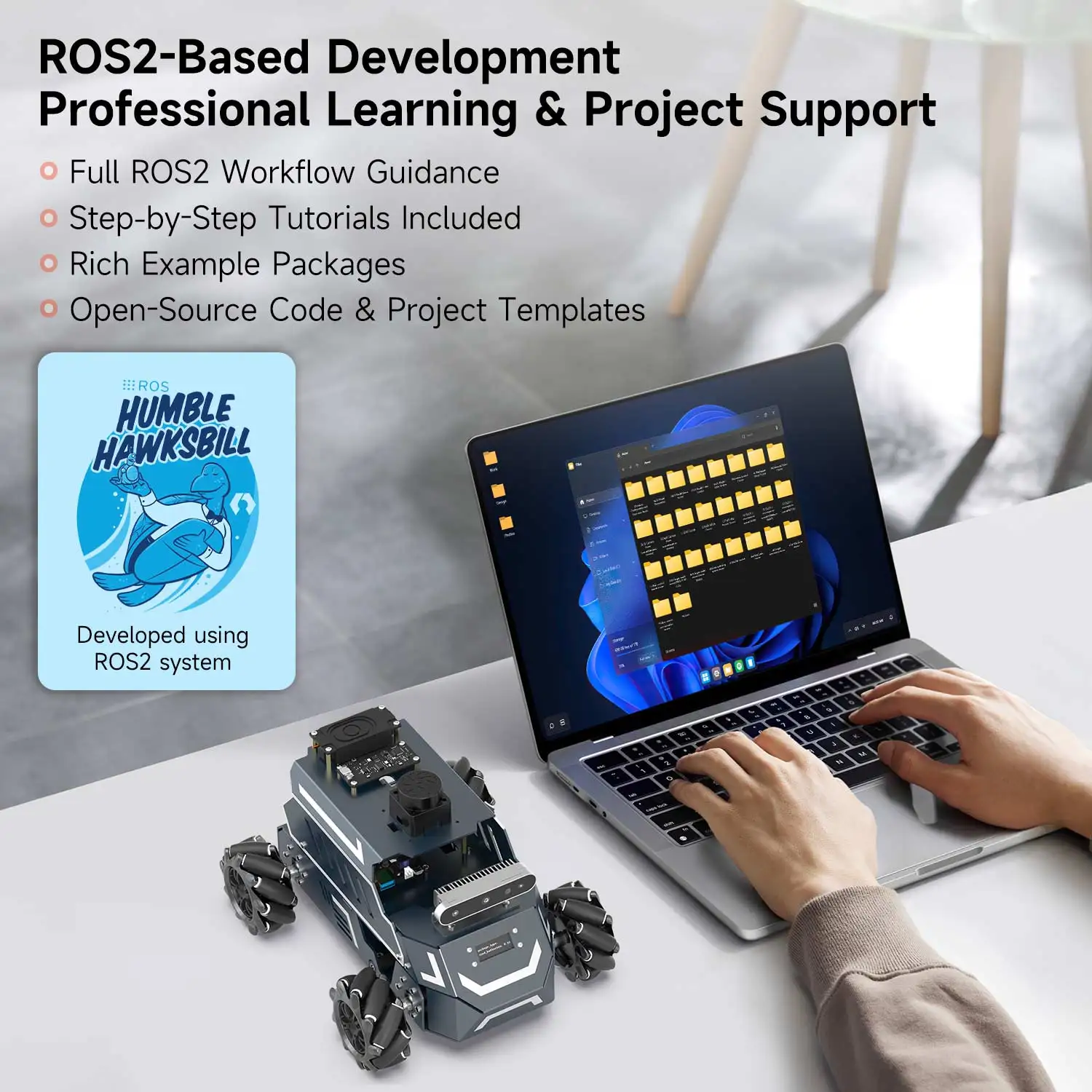 ROSMASTER M1 AI Large Model Embodied Intelligence Educational Robot Support 3D Depth Vision Jetson/Raspberry Pi/RDK X5 Control ROSMASTER M1 AI Large Model Embodied Intelligence Educational Robot Support 3D Depth Vision Jetson/Raspberry Pi/RDK X5 Control