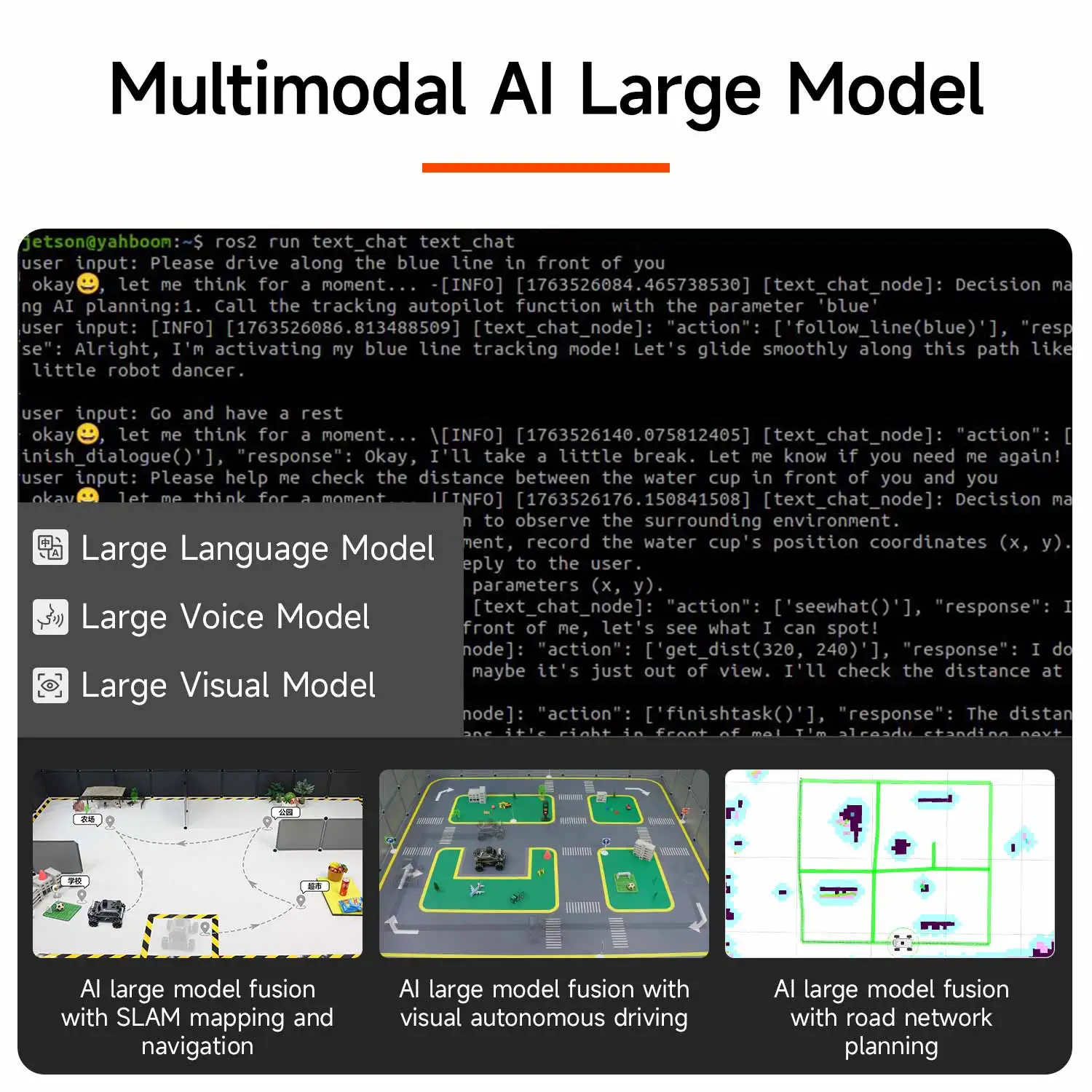 ROSMASTER M1 AI Large Model Embodied Intelligence Educational Robot Support 3D Depth Vision Jetson/Raspberry Pi/RDK X5 Control ROSMASTER M1 AI Large Model Embodied Intelligence Educational Robot Support 3D Depth Vision Jetson/Raspberry Pi/RDK X5 Control