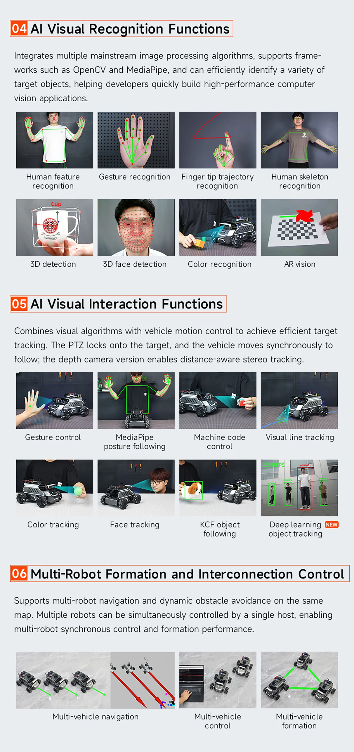 ROSMASTER M1 AI Large Model Embodied Intelligence Educational Robot Support 3D Depth Vision Jetson/Raspberry Pi/RDK X5 Control ROSMASTER M1 AI Large Model Embodied Intelligence Educational Robot Support 3D Depth Vision Jetson/Raspberry Pi/RDK X5 Control