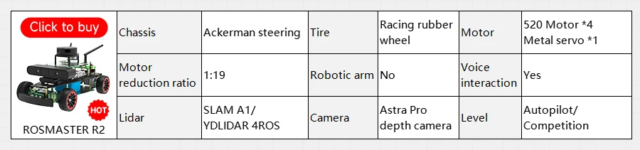 ROSMASTER X3 PLUS ROS Robot Python Kit with 6-DOF Moveit Robotic Arm for Jetson NANO/Orin NANO SUPER/Orin NX SUPER/RaspberryPi 5 ROSMASTER X3 PLUS ROS Robot Python Kit with 6-DOF Moveit Robotic Arm for Jetson NANO/Orin NANO SUPER/Orin NX SUPER/RaspberryPi 5