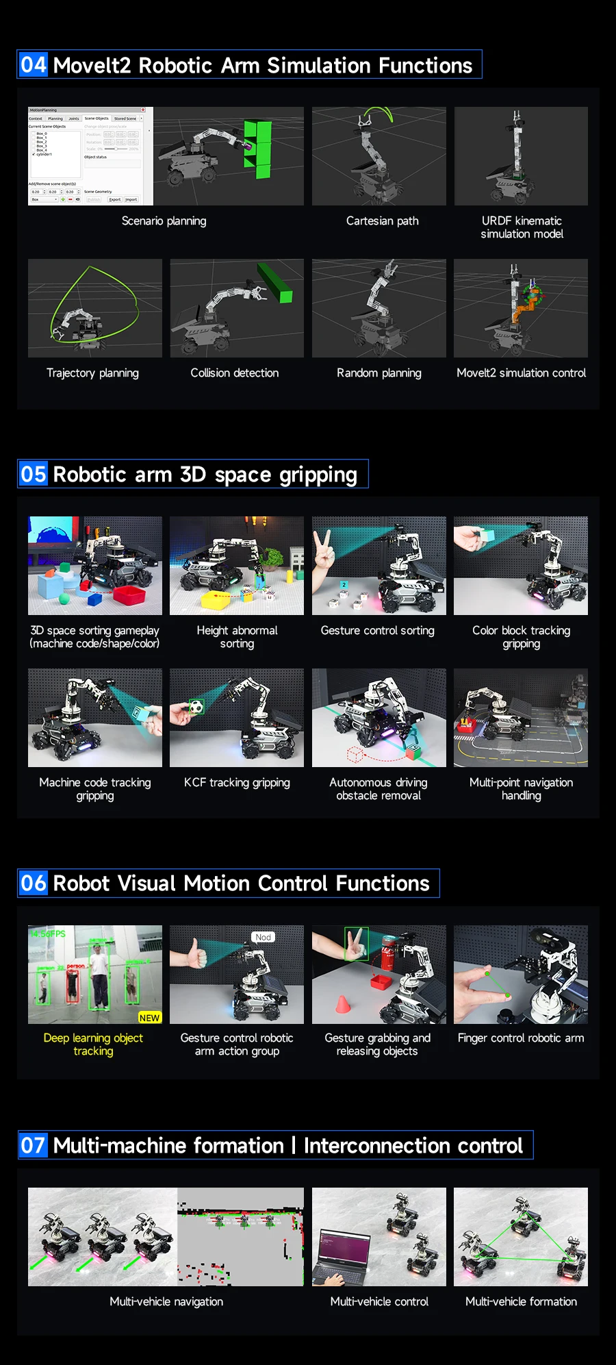 Yahboom ROSMASTER M3 PRO AI ROS2 Robot Electronic Kit Smart Car Programming 3D Depth Vision Dual LiDAR SLAM Mapping Navigation