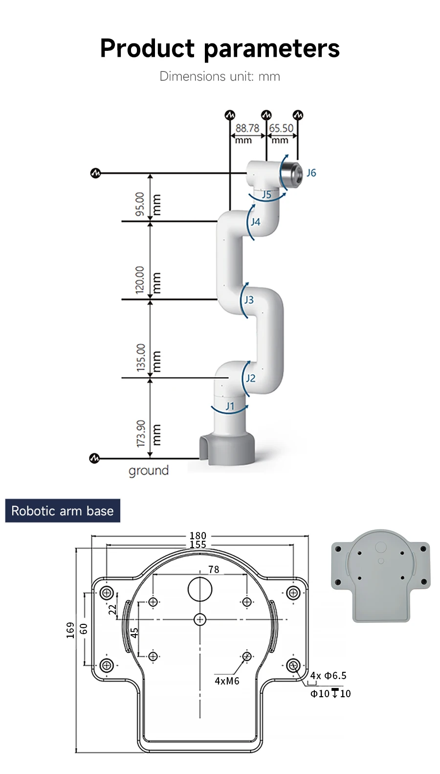 MyCobot 320 M5 Collaborative Robotic Arm Support 1KG Payload Collaborative Desktop Commercial Robotic with Pro Adaptive Gripper MyCobot 320 M5 Collaborative Robotic Arm Support 1KG Payload Collaborative Desktop Commercial Robotic with Pro Adaptive Gripper