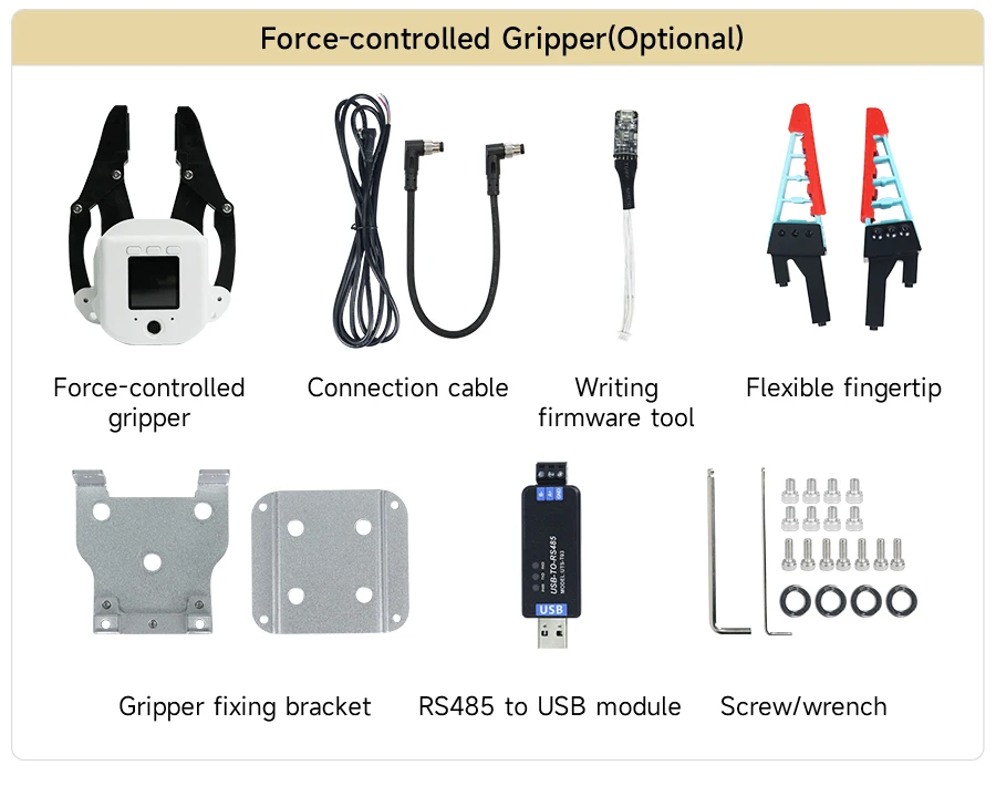 MyCobot 320 M5 Collaborative Robotic Arm Support 1KG Payload Collaborative Desktop Commercial Robotic with Pro Adaptive Gripper MyCobot 320 M5 Collaborative Robotic Arm Support 1KG Payload Collaborative Desktop Commercial Robotic with Pro Adaptive Gripper