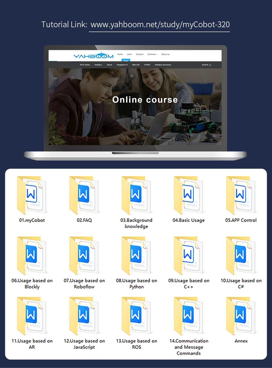 MyCobot 320 M5 Collaborative Robotic Arm Support 1KG Payload Collaborative Desktop Commercial Robotic with Pro Adaptive Gripper MyCobot 320 M5 Collaborative Robotic Arm Support 1KG Payload Collaborative Desktop Commercial Robotic with Pro Adaptive Gripper