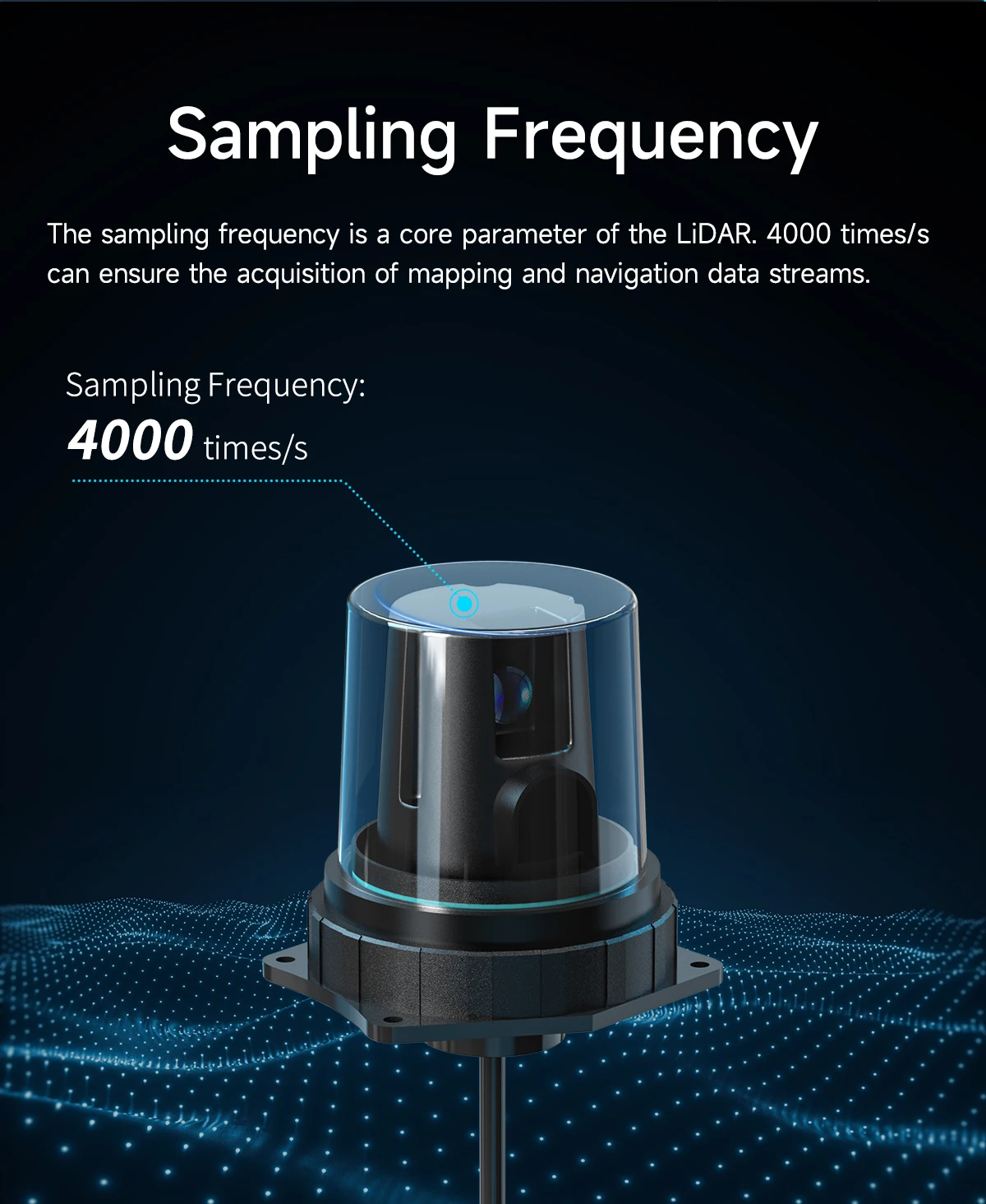 YDLIDAR TW3 Underwater Lidar 5m Ranging Range TOF SensorModule IP68 Deeply Waterproof Support ROS1/ROS2 Robot Mapping Navigation